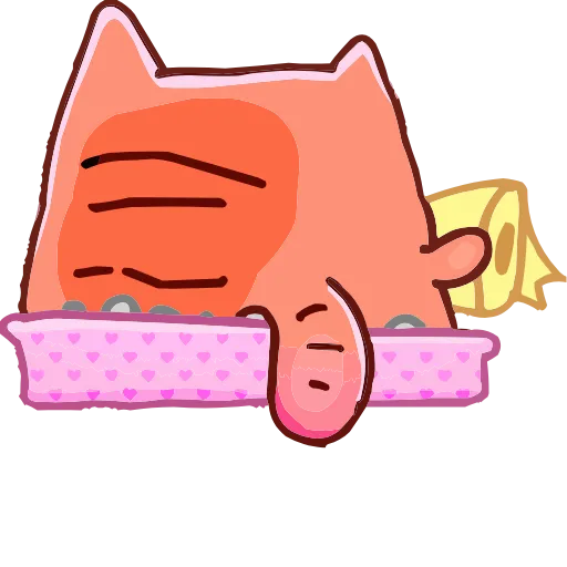 🤩 Эмодзи «Кот Топчик» для Telegram