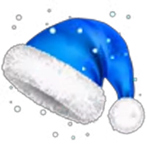 🤩 Эмодзи «Новогодние анимированные буквы синего цвета» для Telegram