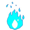 🔥 Эмодзи «Blue» для Telegram