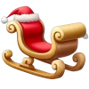 🤩 Эмодзи «Коричневые буквы и новогодние иконки» для Telegram