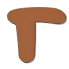 🤩 Эмодзи «Коричневые буквы и новогодние иконки» для Telegram