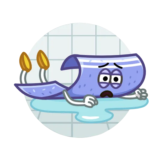 😭 Эмодзи «Полотенчик» для Telegram