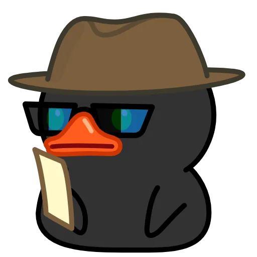 🤫 Эмодзи «Toxic Duck» для Telegram