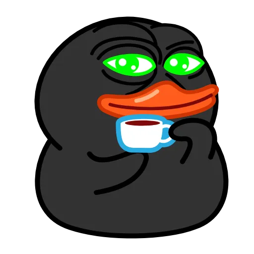 😏 Эмодзи «Toxic Duck» для Telegram