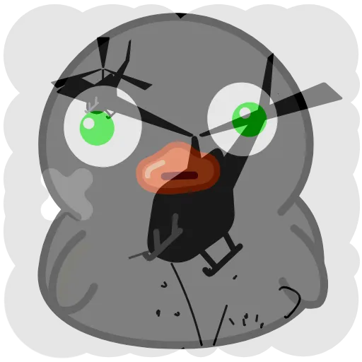 😳 Эмодзи «Toxic Duck» для Telegram
