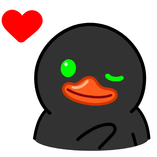 😘 Эмодзи «Toxic Duck» для Telegram
