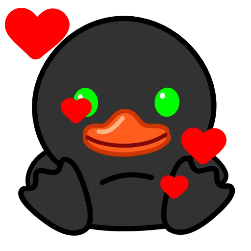 🥰 Эмодзи «Toxic Duck» для Telegram