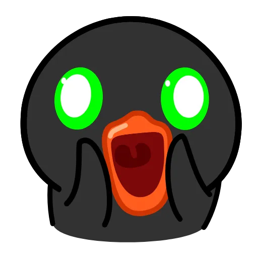 😱 Эмодзи «Toxic Duck» для Telegram
