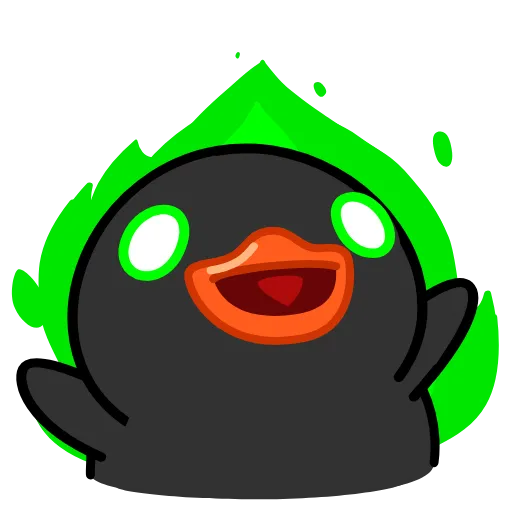 😈 Эмодзи «Toxic Duck» для Telegram
