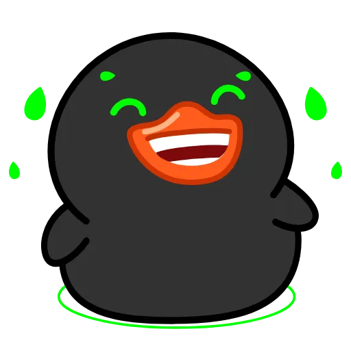 Стикерпак Toxic Duck для Telegram