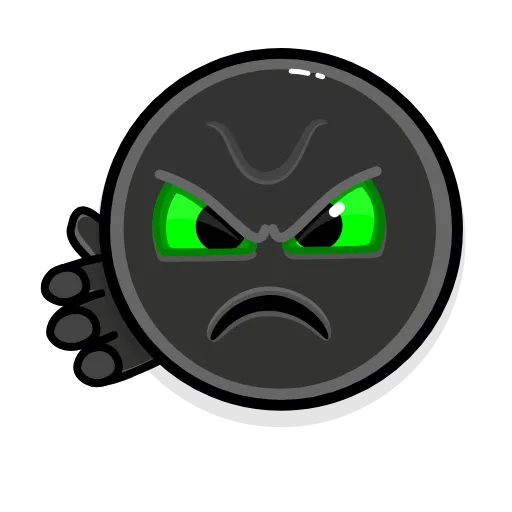 😠 Эмодзи «Toxic Koloboks» для Telegram