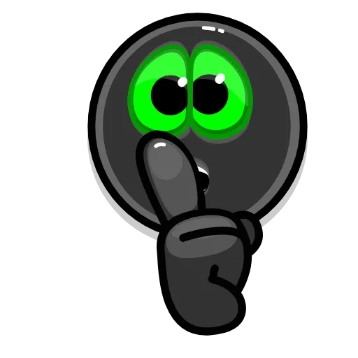 🤫 Эмодзи «Toxic koloboks Mini» для Telegram