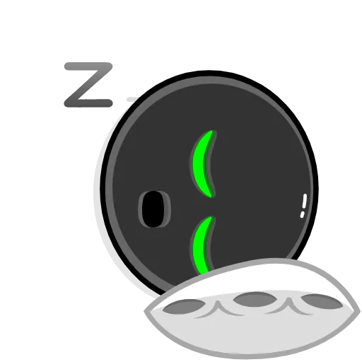 😴 Эмодзи «Toxic koloboks Mini» для Telegram