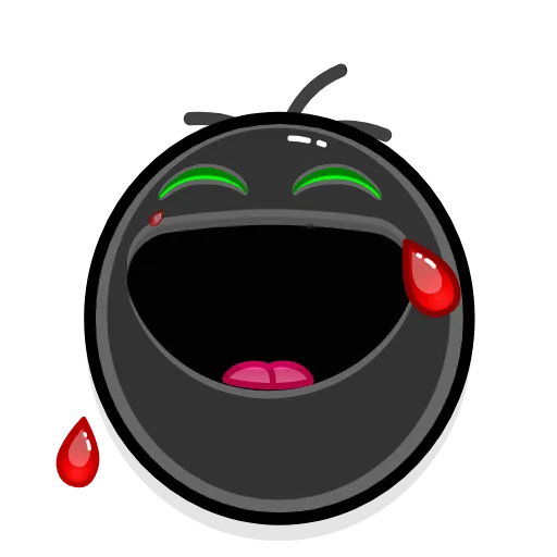 😂 Эмодзи «Toxic koloboks Mini» для Telegram
