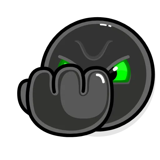 😠 Эмодзи «Toxic koloboks Mini» для Telegram