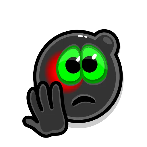 🤕 Эмодзи «Toxic koloboks Mini» для Telegram