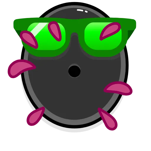 😎 Эмодзи «Toxic koloboks Mini» для Telegram