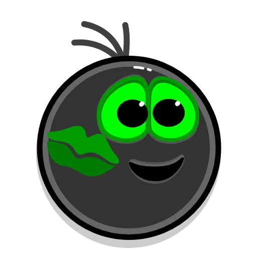 💋 Эмодзи «Toxic koloboks Mini» для Telegram