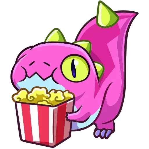 🍿 Эмодзи «Токси» для Telegram