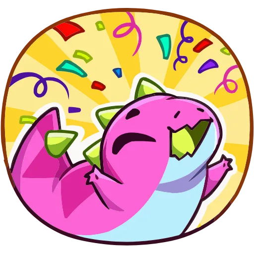 🥳 Эмодзи «Токси» для Telegram