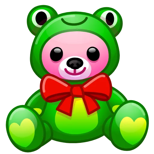 🧸 Эмодзи «#animals #animated» для Telegram