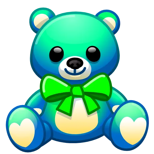 🧸 Эмодзи «#animals #animated» для Telegram