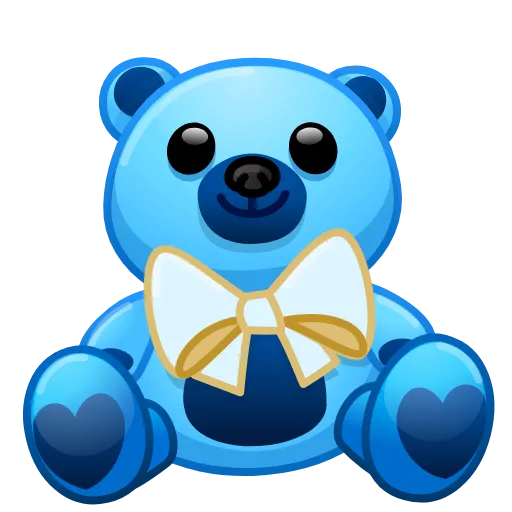 🧸 Эмодзи «#animals #animated» для Telegram