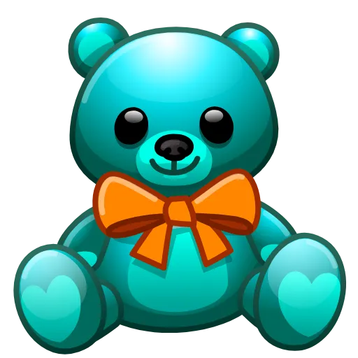 🧸 Эмодзи «#animals #animated» для Telegram