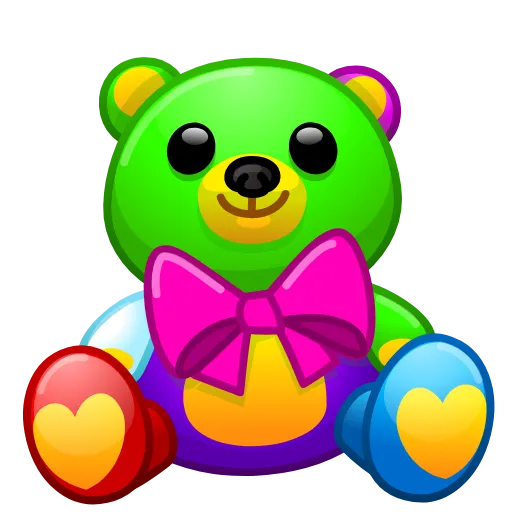 🧸 Эмодзи «#animals #animated» для Telegram