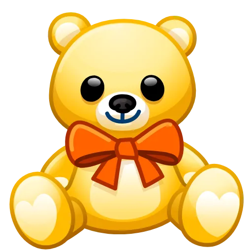 🧸 Эмодзи «#animals #animated» для Telegram