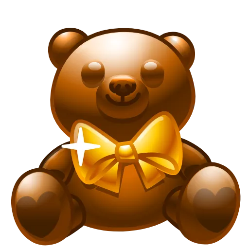 🧸 Эмодзи «#animals #animated» для Telegram