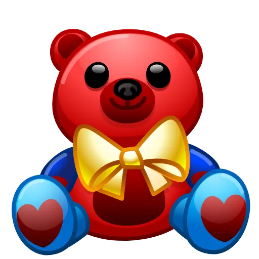 🧸 Эмодзи «#animals #animated» для Telegram