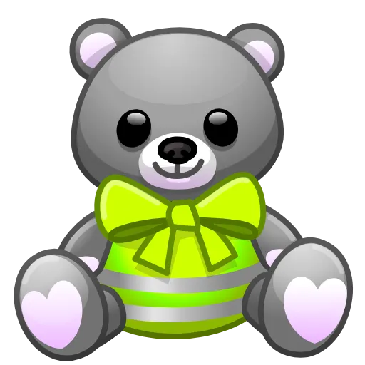 🧸 Эмодзи «#animals #animated» для Telegram