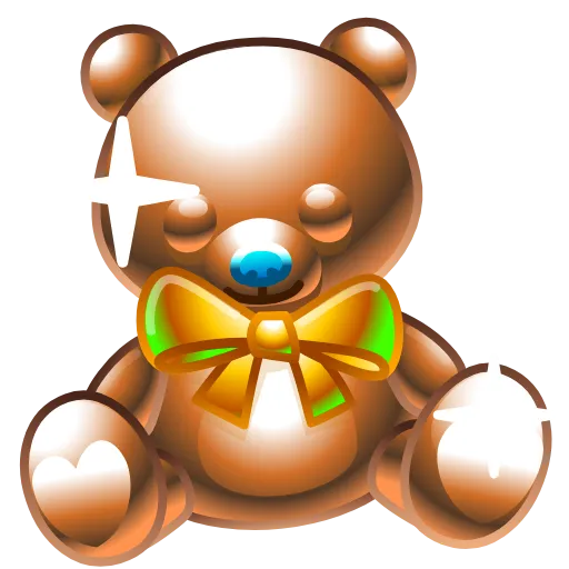 🧸 Эмодзи «#animals #animated» для Telegram