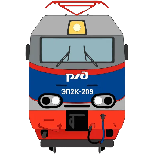 😎 Эмодзи «👶 Поезда - векторный пак» для Telegram