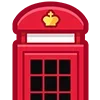 ☎️ Эмодзи «Travel in the UK - эмодзи Великобритания» для Telegram