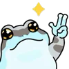 ✨ Эмодзи «👏 Tree Frog - лягушки» для Telegram