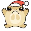 🎅 Эмодзи «👏 Tree Frog - лягушки» для Telegram