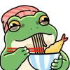 🍜 Эмодзи «👏 Tree Frog - лягушки» для Telegram