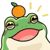 🍊 Эмодзи «👏 Tree Frog - лягушки» для Telegram