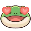 😍 Эмодзи «👏 Tree Frog - лягушки» для Telegram