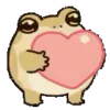 ❤️ Эмодзи «👏 Tree Frog - лягушки» для Telegram