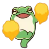 🎊 Эмодзи «👏 Tree Frog - лягушки» для Telegram