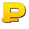💫 Эмодзи «Жёлтые буквы, русские и английские» для Telegram