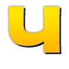💫 Эмодзи «Жёлтые буквы, русские и английские» для Telegram