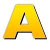 💫 Эмодзи «Жёлтые буквы, русские и английские» для Telegram