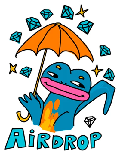 ✈️ Стикер «TriTON» для Telegram