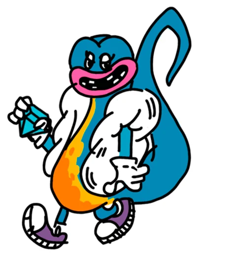 😎 Стикер «TriTON» для Telegram