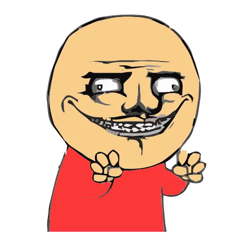 🤚 Эмодзи «Troll» для Telegram