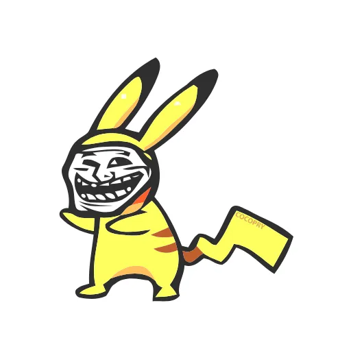 😸 Эмодзи «Troll» для Telegram